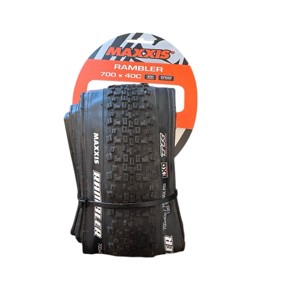 NEW Maxxis Rambler‎ EXO Tubeless Ready TLR Folding Bike Tire 700x40c